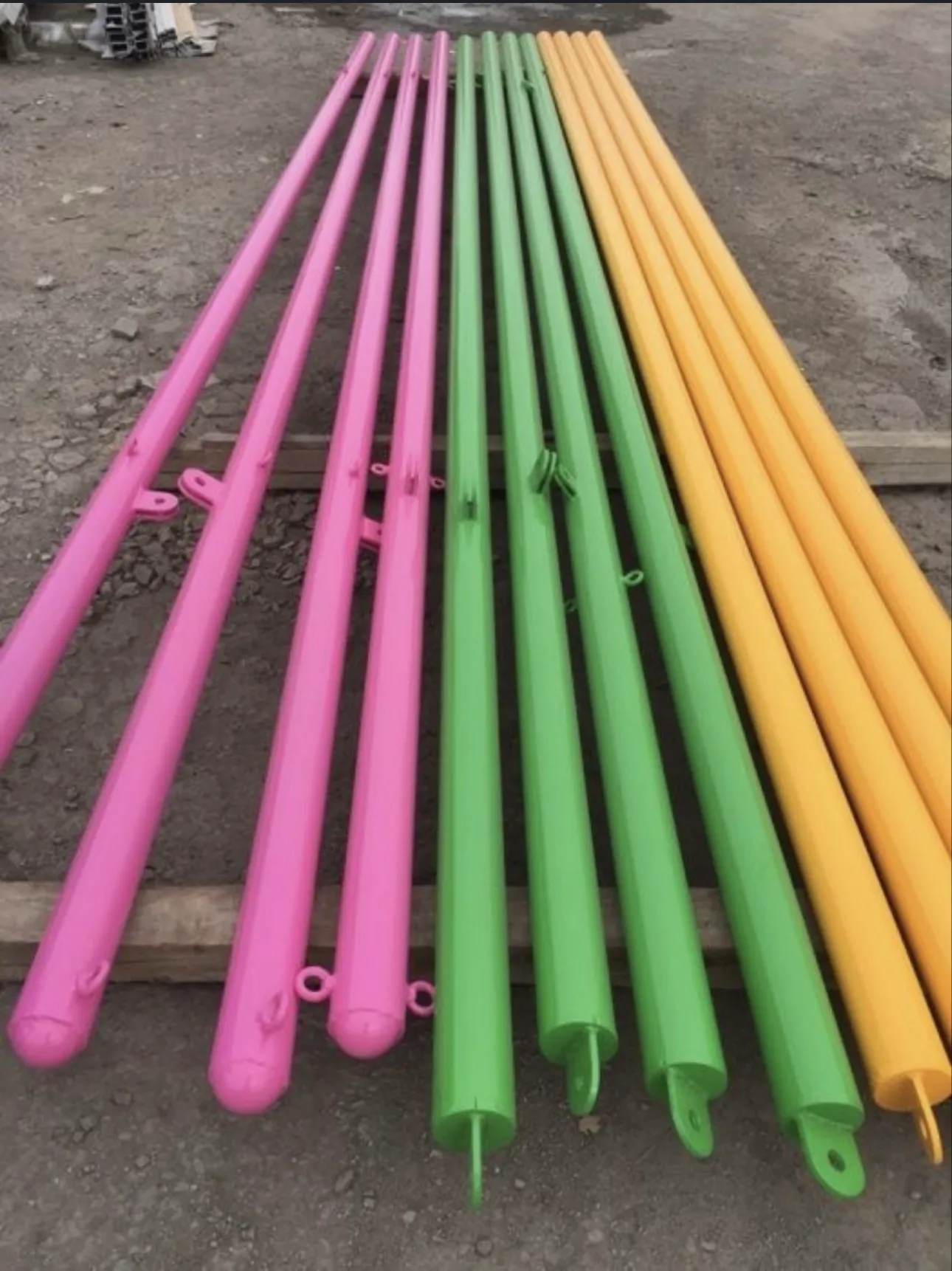 Полимерная печь для порошковой покраски длиной 12 метров в Алматы, цех Polimerdisk